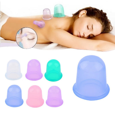 Vacuum Silicone Cupping Cups