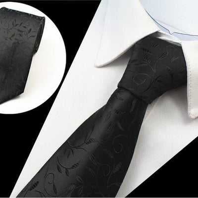 New Design 100% Silk Men Tie 8cm Striped Classic Business Neck Tie For Men Suit For Wedding Party Necktie