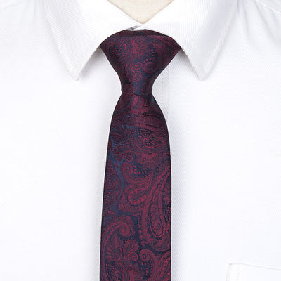 Men ties necktie Men's business wedding tie Male Dress England Stripes WOVEN 6cm