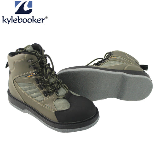 Fishing Hunting Wading Shoes Breathable Waterproof Boot Outdoor Anti-slip Wading Waders Boots